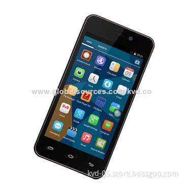 Touchscreen mobile phone with Android 4.4 4.5QHD IPS Quad core1.3GHZ